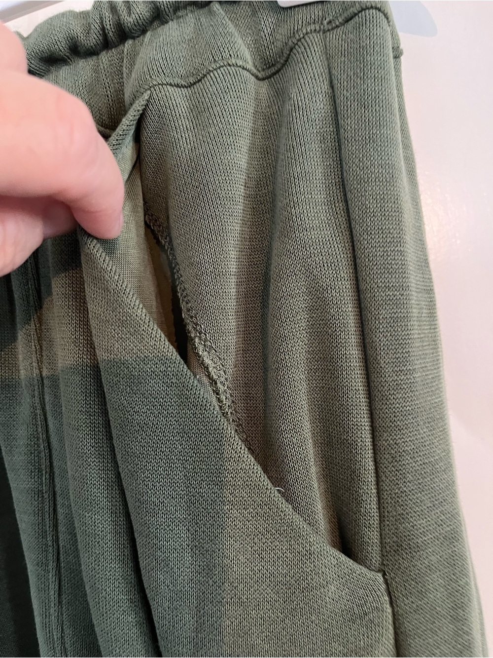 FP Movement by Free People Olive Green Drawstring Track Joggers - Picture 5 of 6